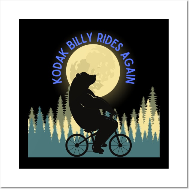 Kodak Billy rides again Wall Art by Benjamin Customs